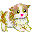 猫のGIFアニメ画像２